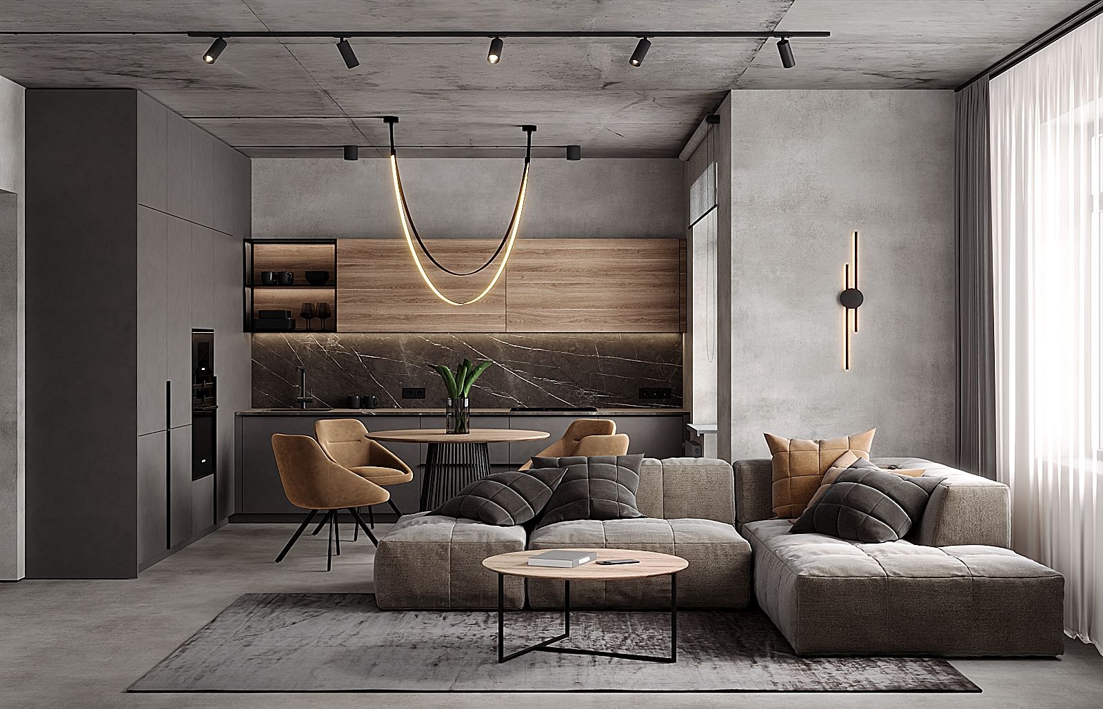 Лофт — индустриальная честность и свобода пространства